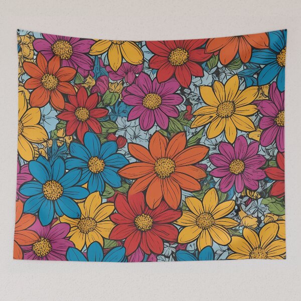 Item preview, Field of Spring Flowers designed and sold by papi1998.