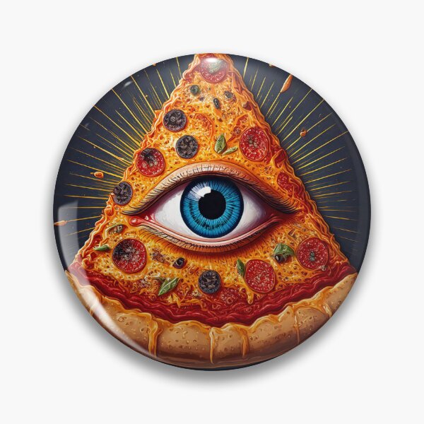 Item preview, Pizza Third Eye designed and sold by enlightenedonez.