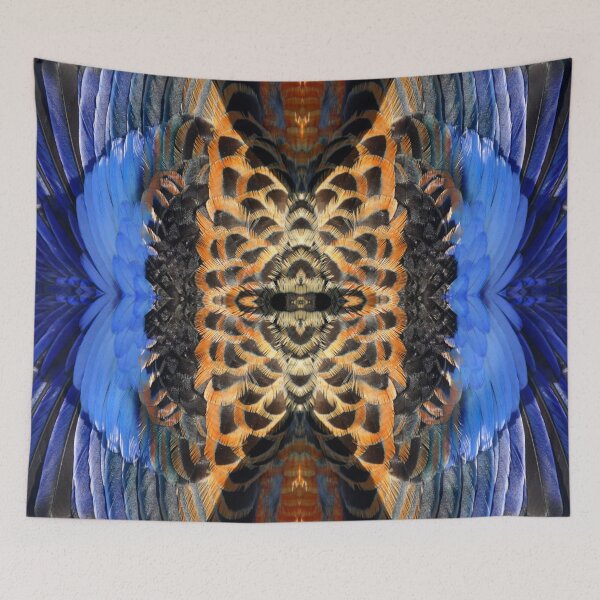 Item preview, Rosella feathers at Magpie Springs by Adelaide artist Avril Thomas designed and sold by MagpieSprings.