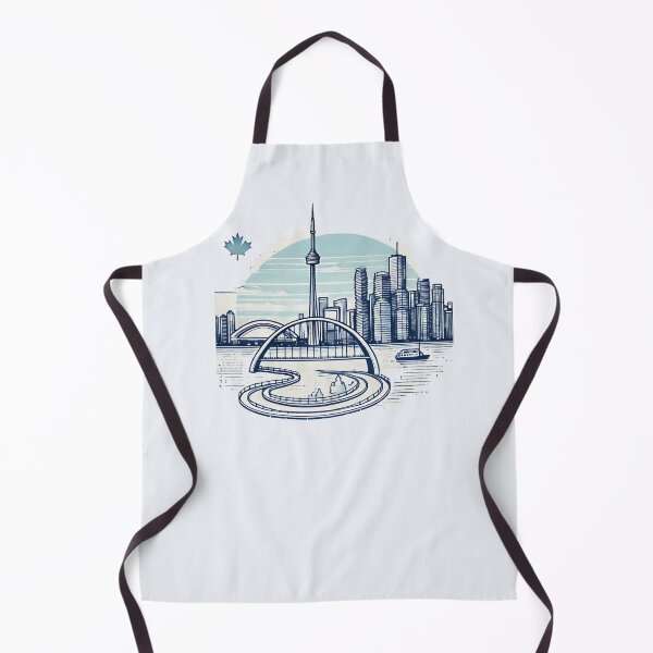 Item preview, Minimalist Humber Loop Watercolor Art, designed and sold by PaintMeWorld.