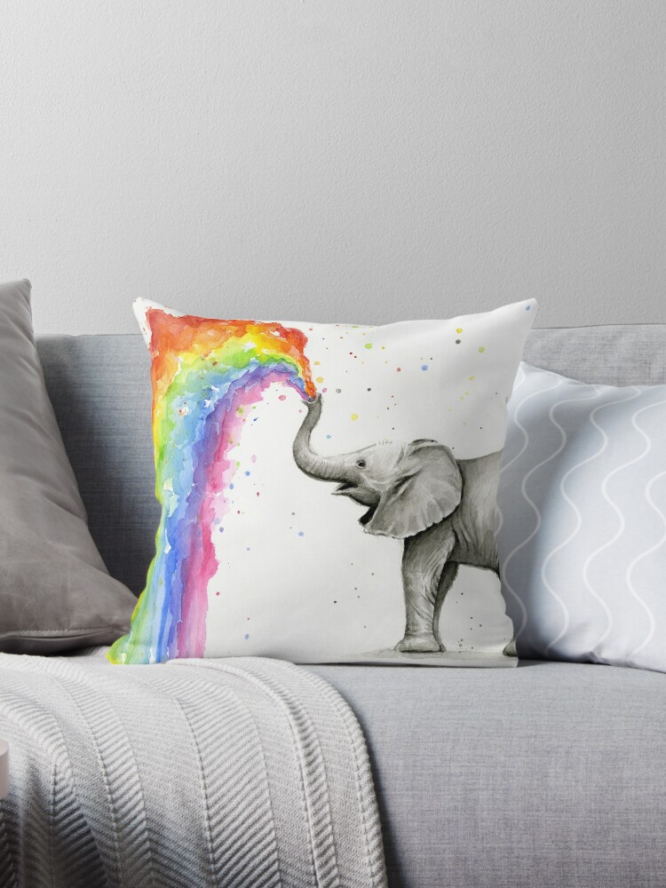 Baby boom elephant discount pillow