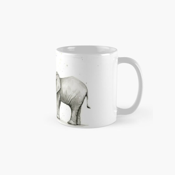 Cute Elephant Gift Mugs for Girls Elephant Mug for Mum Elephant Gifts for Her Birthday Cute Coffee Mug for Friends Tribal Elephant