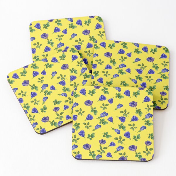 Item preview, Butterfly pea yellow lemon BG designed and sold by Soingoen.