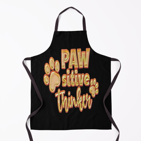 Item preview, Pawsitive Thinker Funny designed and sold by creativerooney.