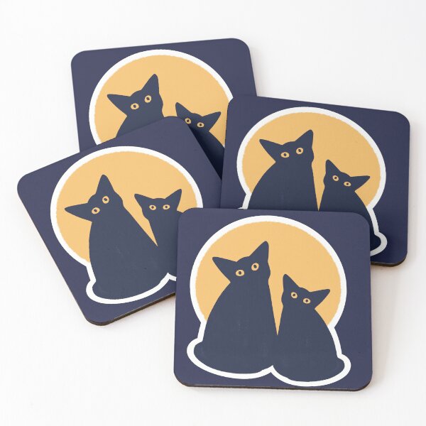 Item preview, Midnight Cats designed and sold by artbymandymeow.