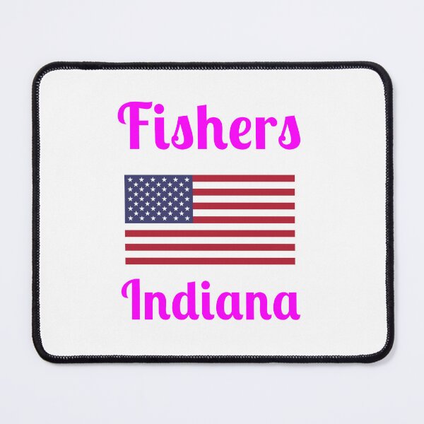 Item preview, Fishers Indiana - Stylish Prints, designed and sold by Fleetwood1994.
