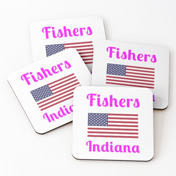 Item preview, Fishers Indiana - Stylish Prints, designed and sold by Fleetwood1994.