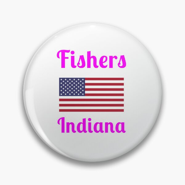 Item preview, Fishers Indiana - Stylish Prints, designed and sold by Fleetwood1994.
