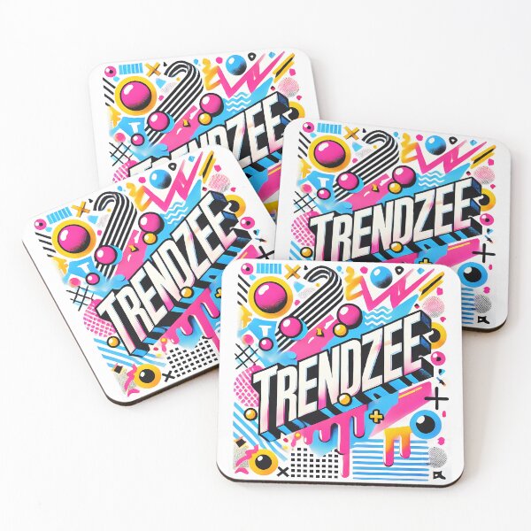 Item preview, TrendZee Modern Pop Art Typography Style designed and sold by Thai Vibe Studio.
