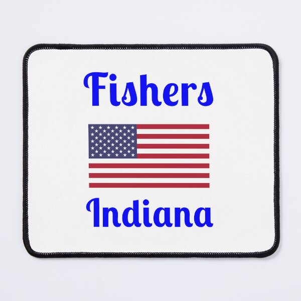 Item preview, Fishers Indiana - Stylish Prints, designed and sold by Fleetwood1994.