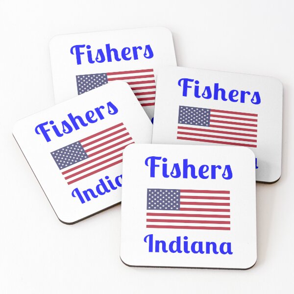 Item preview, Fishers Indiana - Stylish Prints, designed and sold by Fleetwood1994.