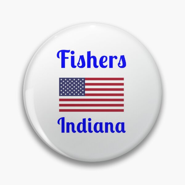 Item preview, Fishers Indiana - Stylish Prints, designed and sold by Fleetwood1994.