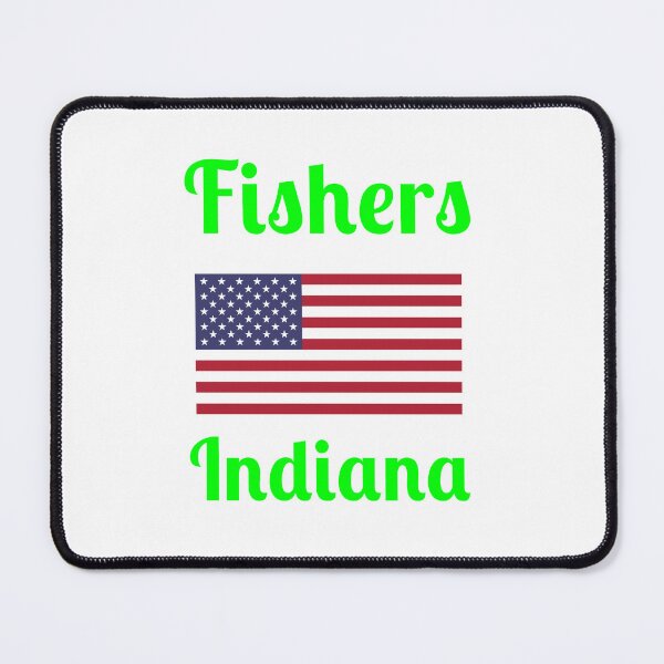 Item preview, Fishers Indiana - Stylish Prints, designed and sold by Fleetwood1994.
