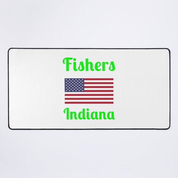 Item preview, Fishers Indiana - Stylish Prints, designed and sold by Fleetwood1994.