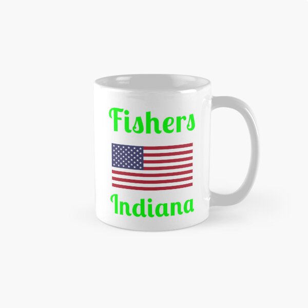 Item preview, Fishers Indiana - Stylish Prints, designed and sold by Fleetwood1994.