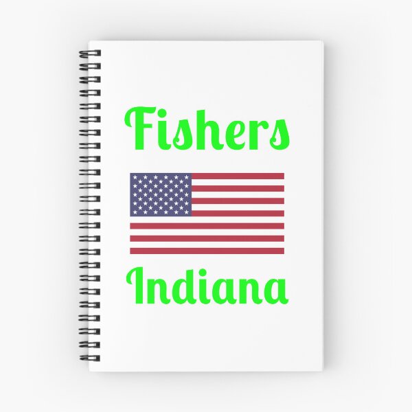 Item preview, Fishers Indiana - Stylish Prints, designed and sold by Fleetwood1994.