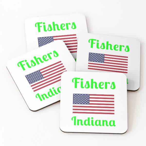 Item preview, Fishers Indiana - Stylish Prints, designed and sold by Fleetwood1994.