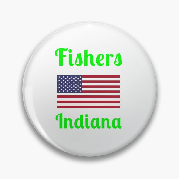 Item preview, Fishers Indiana - Stylish Prints, designed and sold by Fleetwood1994.