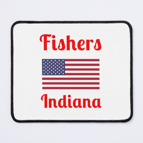 Item preview, Fishers Indiana - Stylish Prints, designed and sold by Fleetwood1994.
