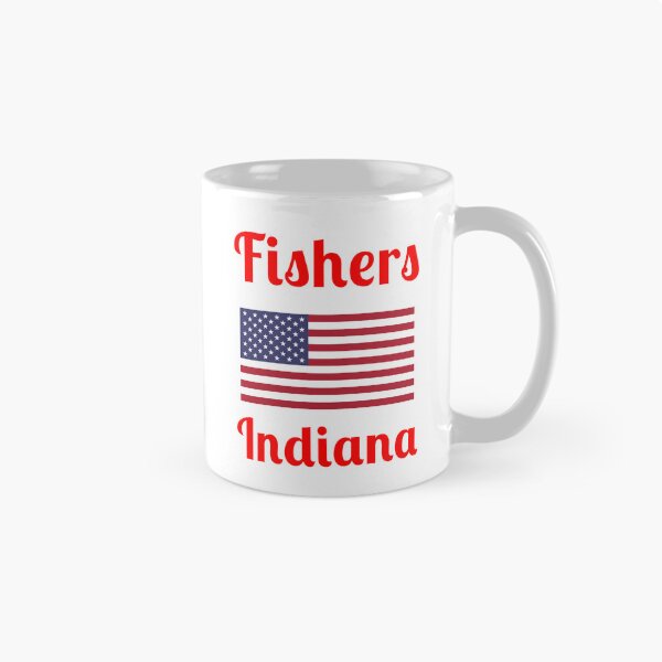 Item preview, Fishers Indiana - Stylish Prints, designed and sold by Fleetwood1994.