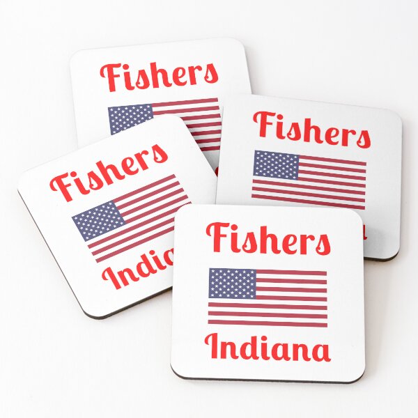 Item preview, Fishers Indiana - Stylish Prints, designed and sold by Fleetwood1994.