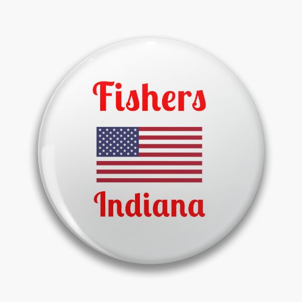 Item preview, Fishers Indiana - Stylish Prints, designed and sold by Fleetwood1994.