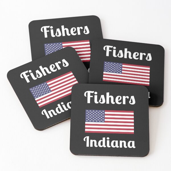 Item preview, Fishers Indiana - Stylish Prints, designed and sold by Fleetwood1994.