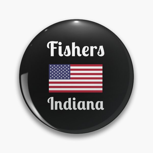 Item preview, Fishers Indiana - Stylish Prints, designed and sold by Fleetwood1994.