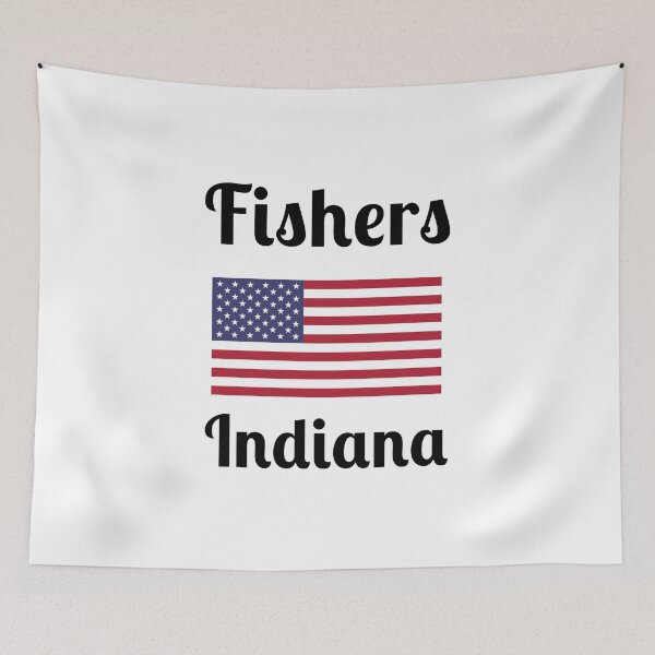 Item preview, Fishers Indiana - Stylish Prints, designed and sold by Fleetwood1994.