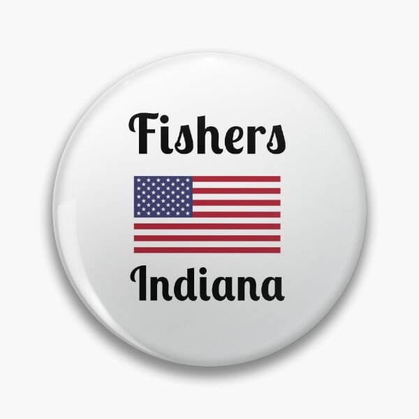 Item preview, Fishers Indiana - Stylish Prints, designed and sold by Fleetwood1994.