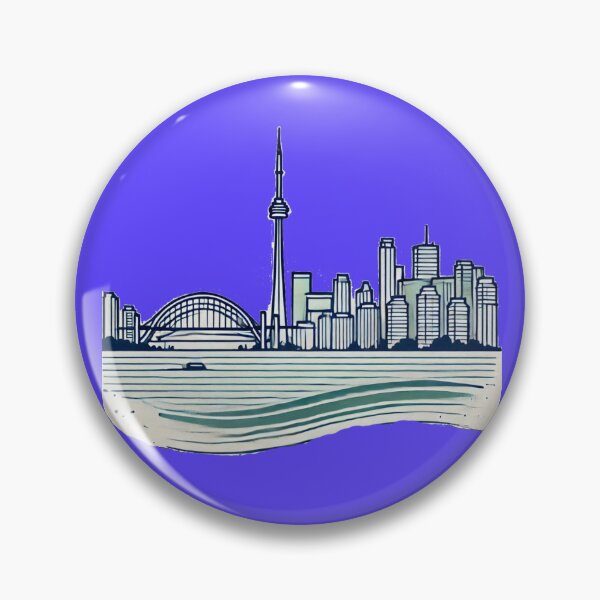 Item preview,  Minimalist Humber Loop Watercolor Art, designed and sold by PaintMeWorld.