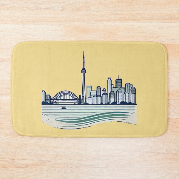 Item preview,  Minimalist Humber Loop Watercolor Art, designed and sold by PaintMeWorld.