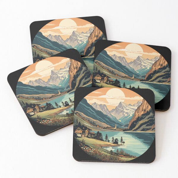 Item preview, Switzerland Beautiful landscape designed and sold by SMARTKIT  DESIGNAGENCY.