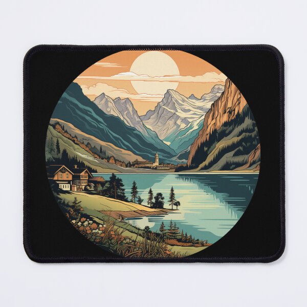 Item preview, Switzerland Beautiful landscape designed and sold by SMARTKIT DESIGNAGENCY.