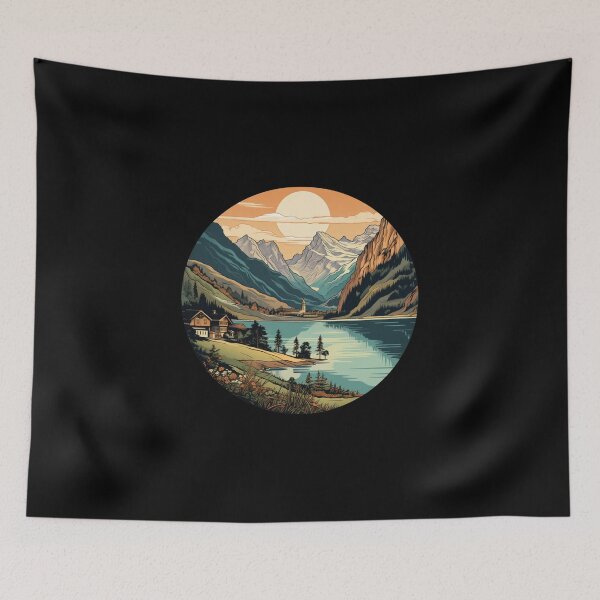 Item preview, Switzerland Beautiful landscape designed and sold by SMARTKIT  DESIGNAGENCY.