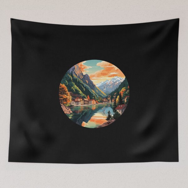 Item preview, Switzerland Beautiful landscape designed and sold by SMARTKIT  DESIGNAGENCY.