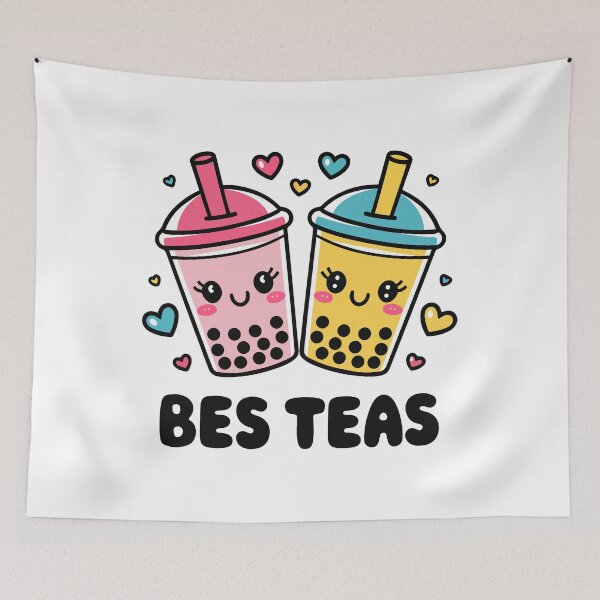 Item preview, Bes Teas Boba  designed and sold by IconsStyles.