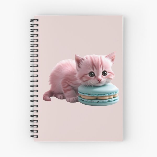 Item preview, Kitten on Macaron designed and sold by PeggyMacStudio.