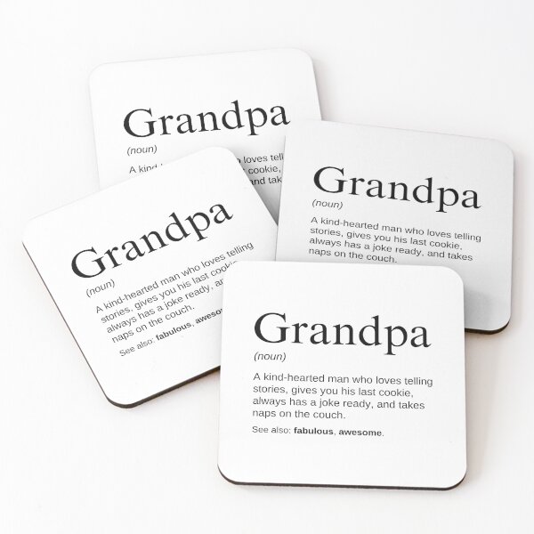 Item preview, Grandpa Cute Lovely Grandfather Definition designed and sold by CuteLovelyDesigns.