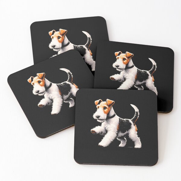 Item preview, Wire Fox Terrier designed and sold by JohnnyP-Store.
