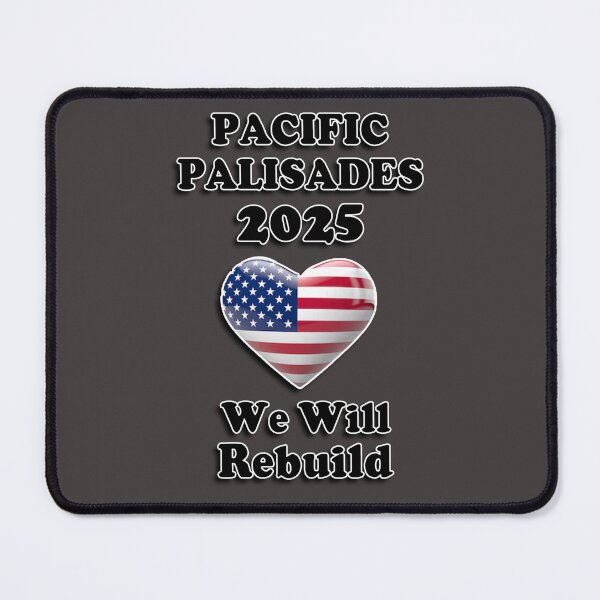 Item preview, Patriotic Pacific Palisades designed and sold by MarkColeImaging.
