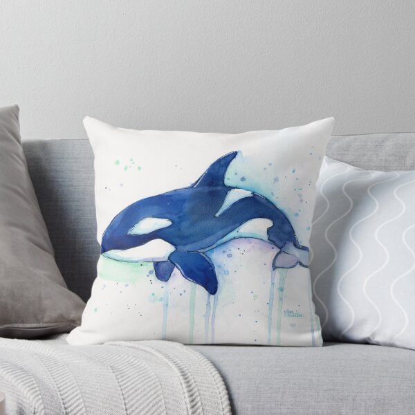 Artikel-Vorschau von Killerwal Orca Aquarell, designt und verkauft von Olga Shvartsur.