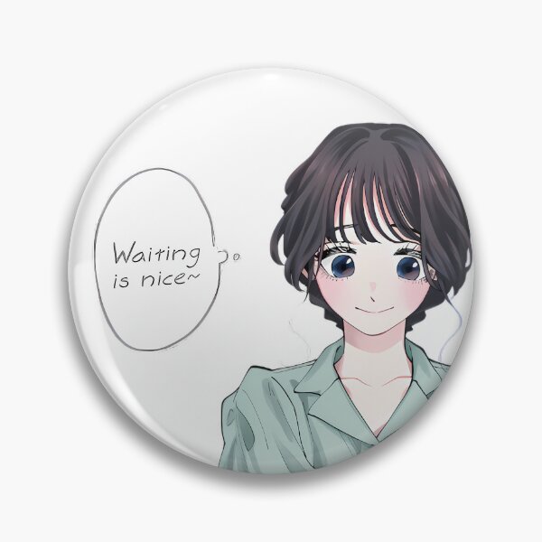 Item preview, Kaoruko Waguri waiting designed and sold by Anime-ascrocco.