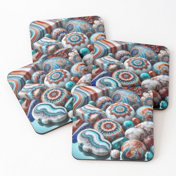 Item preview, Lucky Stones, Lucky Gemstones designed and sold by PixelStoneDesign .