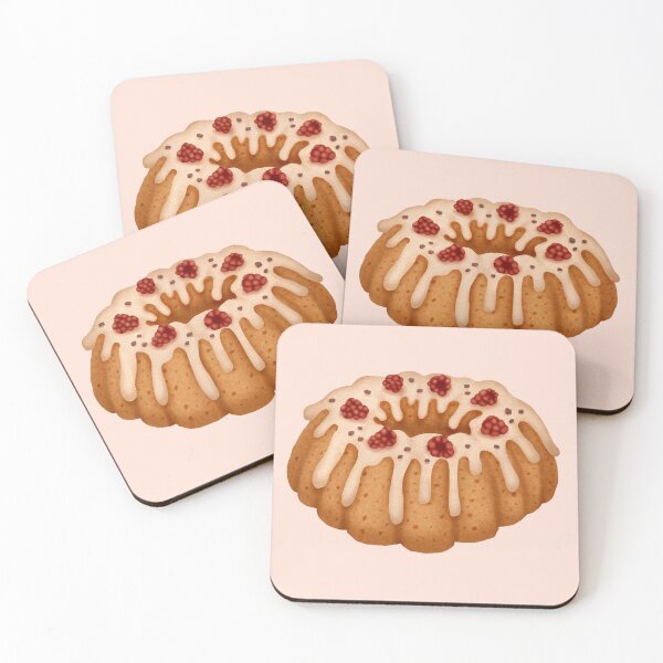 Item preview, Raspberry Bundt Cake designed and sold by baxilur.