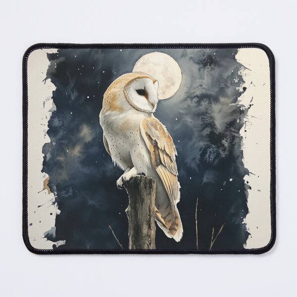 Item preview, Barn Owl at Moonlight designed and sold by laurashawart.