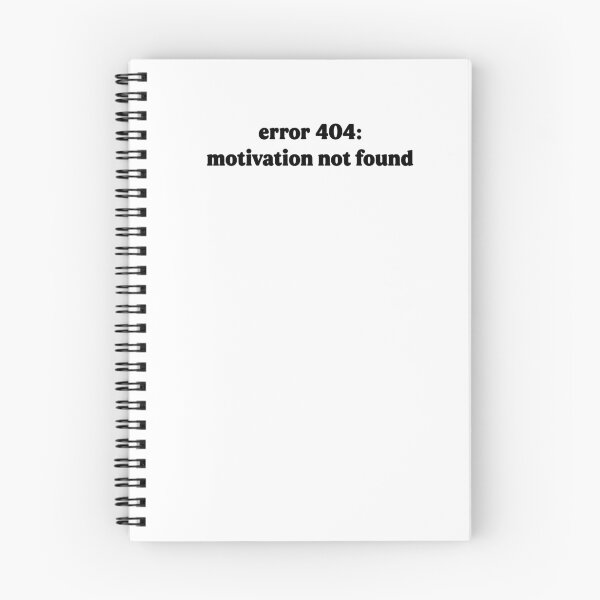 Item preview, error 404: motivation not found designed and sold by vibeletsvibe.