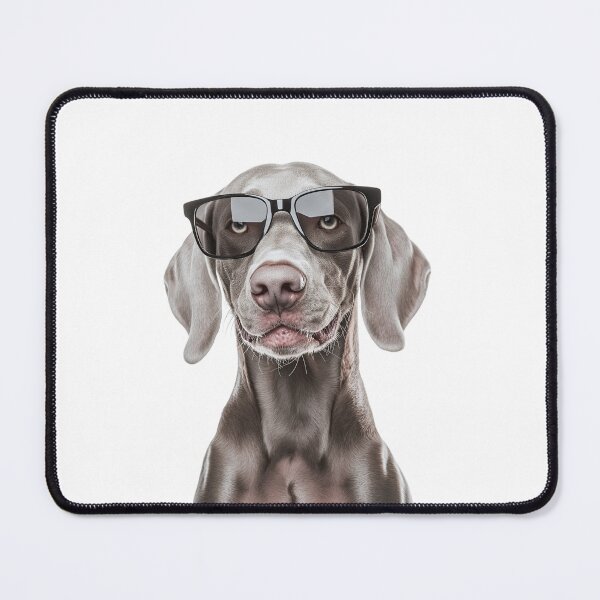 Item preview, Funny cool Weimaraner Dog wearing sunglasses designed and sold by LazyOwlStore.