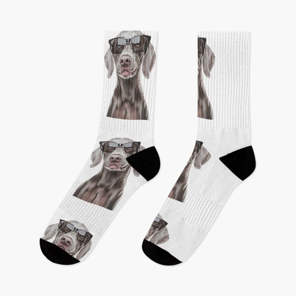 Item preview, Funny cool Weimaraner Dog wearing sunglasses designed and sold by LazyOwlStore.