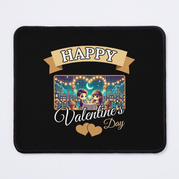 Item preview, Valentine's Day - Rooftop Dinner designed and sold by Manic Merch Designs.